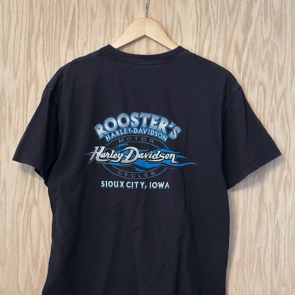 Harley Davidson Rooster’s Sioux City, Iowa Evil Clown T-Shirt - Picture 6 of 10